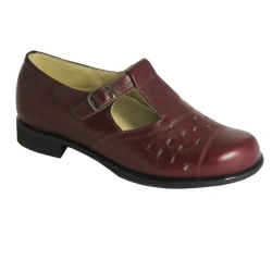 Orthopaedic footwear for prostheses with bilateral lower limb amputation (pair): half-boots for schoolgirls, girls, devi