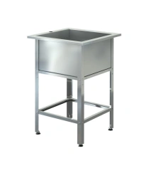 Washing tub VMS-C-1/400 (500x500x850)