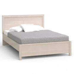 "Camilla" AR1-02.T8L, Bed 1.5p. made rectangular (1400mm) from the set of modular furniture "Camilla".