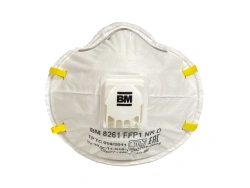Filtering half-mask for aerosol protection of the VM 8200 series: models VM 8261 protection class FFP1 NR D