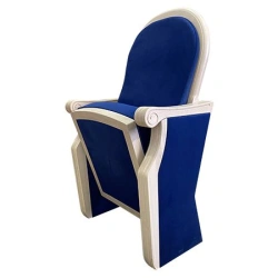 Wood frame auditorium armchair model Seville