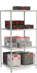 Metal shelf reinforced shelving unit model STF Shelf 1084-2.0