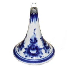 Christmas Tree Toy Bell N1 porcelain 82x82x112MM