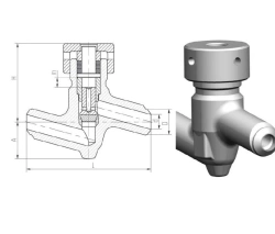 Check valve 843-40-0-0A-04