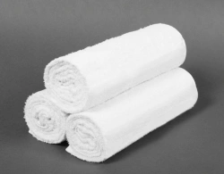 White terry towel 100x45cm