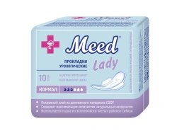 Urological pads "Meed", normal, for use with drip and light incontinence.
