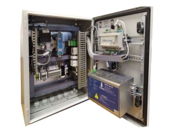 Metering and telemechanics cabinet