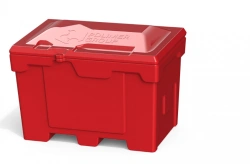 Plastic box 500 l. for sand, reagents and other things
