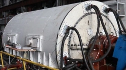 Turbogenerator type TVF-165V-2 with hydrogen cooling with nominal capacity 165 MW. IAEL 651132.008
