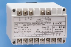 Three-phase current active and reactive power measuring converter E1859