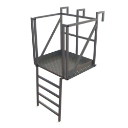 Aluminium hinged platform for gondola cars PNA-150