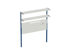 Desks (shelving) adjustable: wall-mounted-NSPR-U