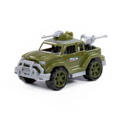Military pick-up truck "Legionnaire-Mini" with 2 machine guns (in net), Article No. 83616