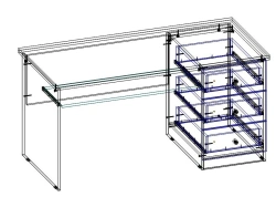 Computer desk TV-ASK-2.6.01-01
