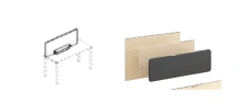 Desktop screen (frontal, end)