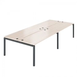 Bench double for 4 workplaces AMB-005-4