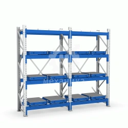 1696 Series Roll-out Shelving Unit