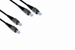 Optical coupling cord FC/PC-ST/PC duplex, OM4 50/125 2.0 mm