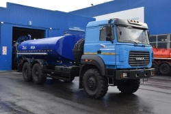 Tank truck for food liquids (ACPT), UZST brand, type UZST02, modification 6620-22 on Ural 4320-80, 4320-82 chassis.