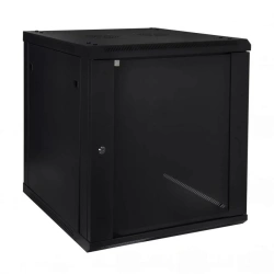 Telecoms wall cupboard 18U, 600x600x901 (WxHxH), article number SNR-TWC-18-SF-R-BD