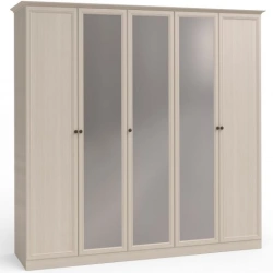 "Camilla" FU3-01.T8L, 5-door cupboard (2+1+2) with 3 mirrors from the modular furniture set "Camilla".