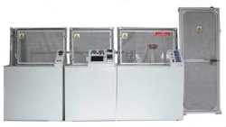 Stationary high-voltage test laboratory (installation, stand) for testing of protective equipment and electrical equipment LI