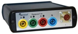 Device for measuring electric energy quality indicators "Breakthrough", model "Breakthrough-T-A"