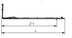 Medium locking, article no. 250792
