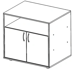 Trolley cabinet, models TUV.21
