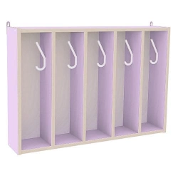 Children's wall-mounted towel rack