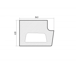 Rear window 529222-5603016