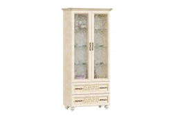 Alexandria LD 618110.000 Double-leaf cupboard (Lento/Rustica leather)