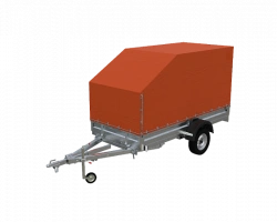 Trailers for passenger cars category O1 type 111,112,113,114