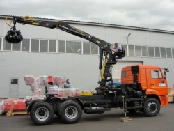 Tractor-tractor truck with CMU (VM10L74M; CMU-150, CMU-150 with non-rotating working platform, CMU-150 with rotating working pla