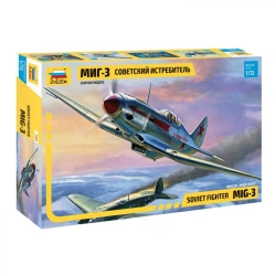 Assembled model "MiG-3 aircraft"
