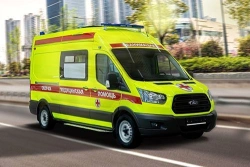 Class "C" class ambulance, type 2227, mod. 22270C on the basis of CMF vehicle: Ford Transit FCD 350L EF (GVW 3).