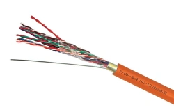High-frequency twisted pair cable 25pr F/UTP-5e 24 AWG PVC