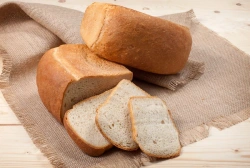 Bread of wheat flour of the highest grade, 0,6 kg
