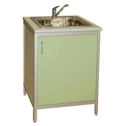 Table with recessed sink