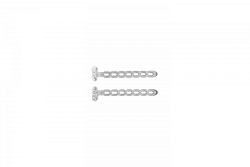 Plate for distal radius with angular stability right/left (for 3.5/2.5 mm screws)
