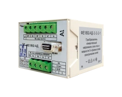 Converters measuring voltage, current and power of three-phase electric networks FE1892-AD