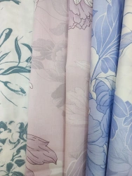 Cotton fabric sateen weave sateen printed (printed), pov.pl.pl. 120 g/sq.m, width 220 cm, 100% cotton