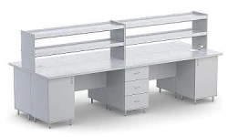 Double-sided island table