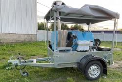 Flatbed trailer type 3917 modification 3917A
