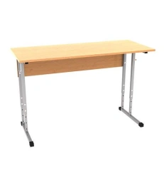 Non-adjustable or height-adjustable pupil's table according to height group.