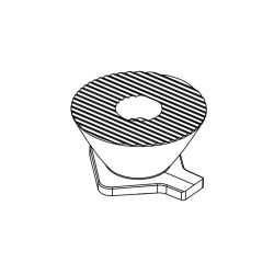 Lens for LED luminaires AMT-ART-D21-3535-13x40