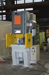 Single-crank open single-acting non-sloping presses KI2124