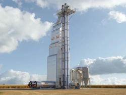Modular shaft grain dryer type "C" C-80 "Standard" (direct heating, gas)
