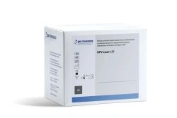 Reagent kit for detection, typing and quantification of human papillomavirus by PCR (HPV KVANT) according to TU