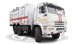 Emergency rescue vehicle, modification 578222 based on KAMAZ 43118-A5, KAMAZ 43118-RR, KAMAZ 43118-RS chassis